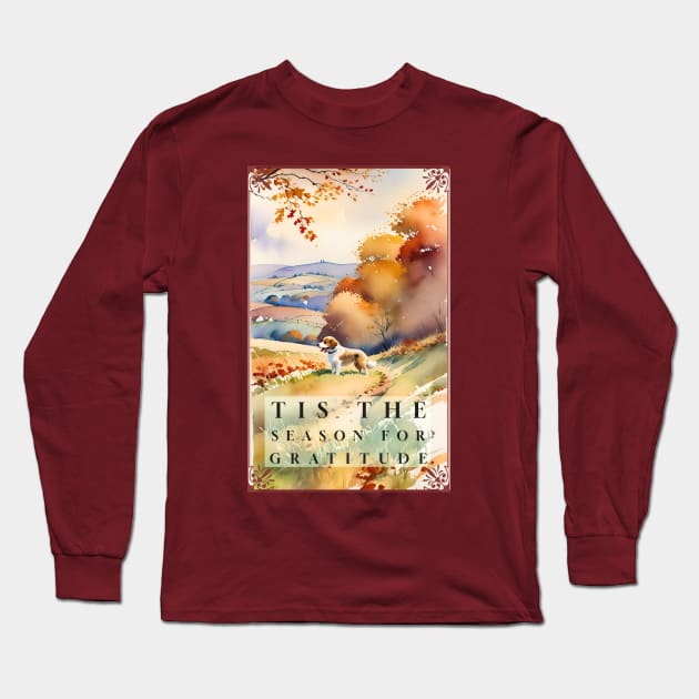 Tis the Season to be Grateful Long Sleeve T-Shirt by Cheeky BB